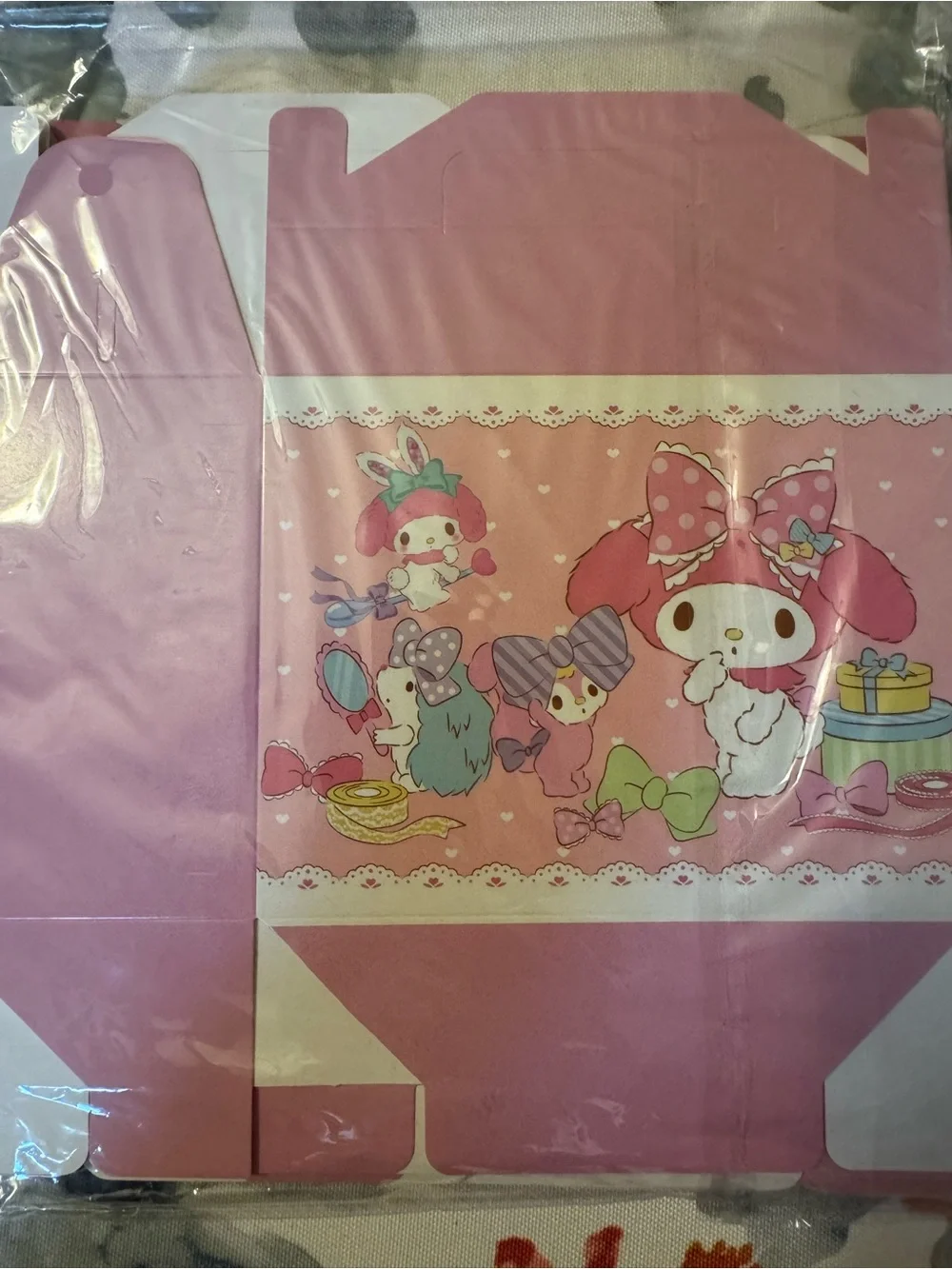 Sanrio My Melody Pink Party Favor Treat Boxes